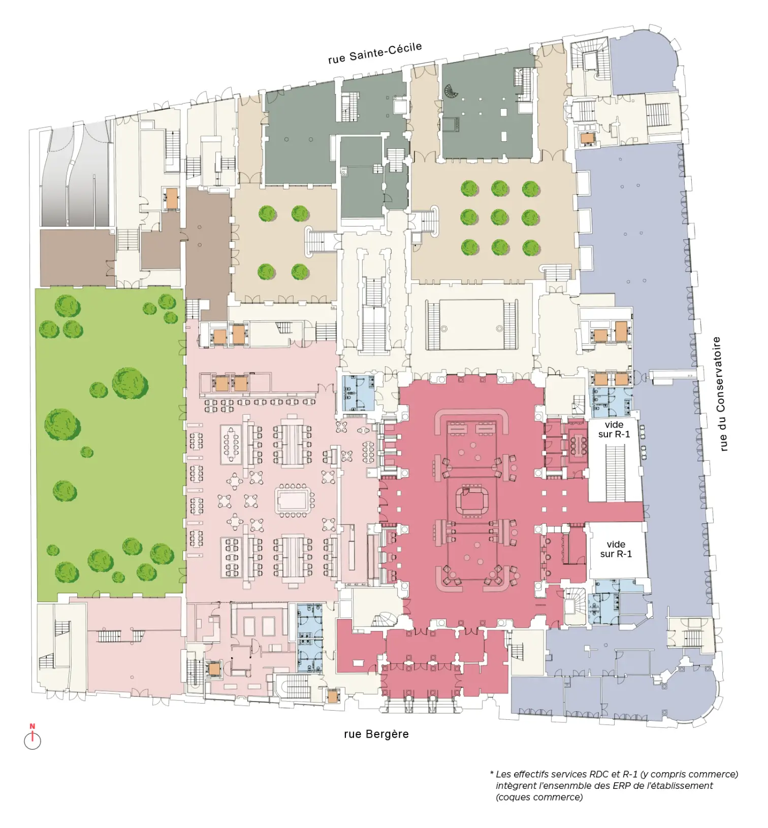 rez-de-chaussée plan